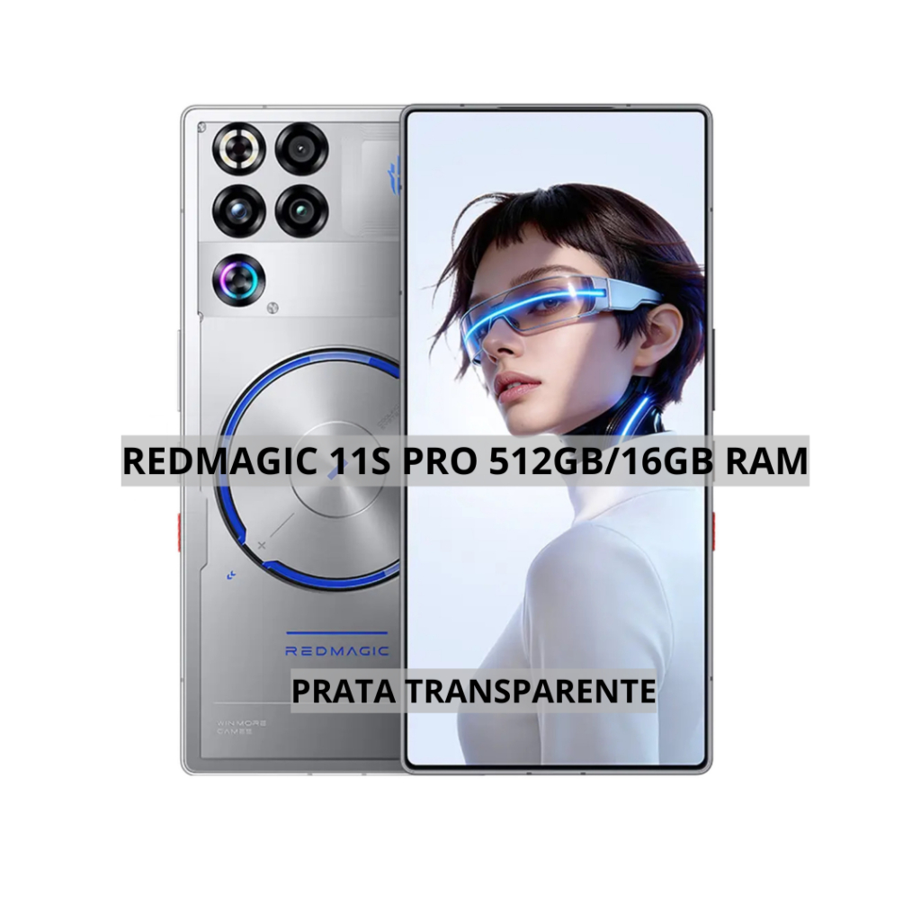 Redmagic 11S PRO 5G, Versão Global, Bateria 7.500mAh, Processador