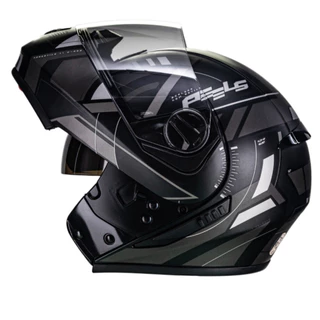 Capacete Escamoteável U-rb 2 Peels Dynamic Robocop Moto Motociclista Seguro Conforto