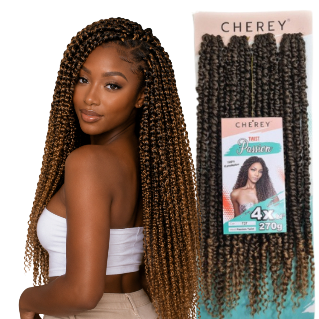 Cabelo Cacheado Passion Twist Cherey Caracol Dread Crochet