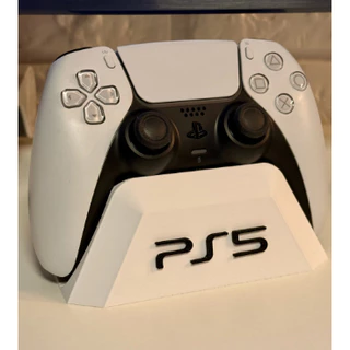 Suporte para Controle PS5 em Impressão 3D | Organizador DualSense | PETG + PLA | Design Moderno e Resistente