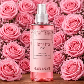 Body Splash Feminino Kit 2 Perfumes Lily e Floratta Rose 200ml Longa Duração Essência Duradoura