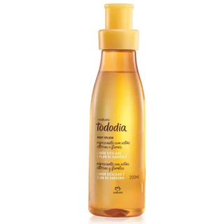 Perfume Body Splash Limão Siciliano e Flor de Gardênia Natura Tododia 200ml (Val.2028)
