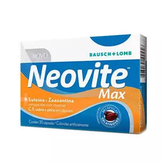 Polivitamínico Neovite Max para Visão 60 Cápsulas