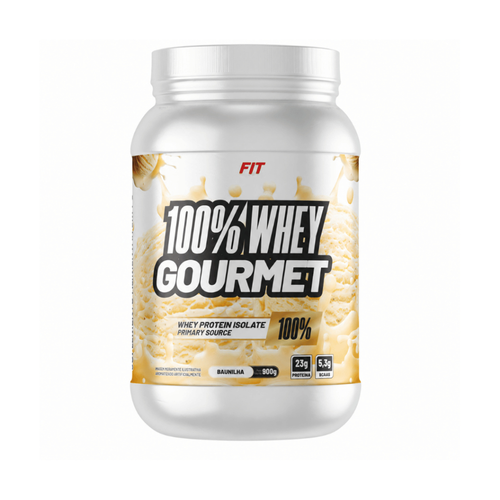 100% Whey Protein Gourmet Concentrado e Isolado 23g Proteína