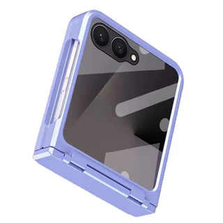 Capa Para Samsung Galaxy Z Flip 6 7 8 + Película de Vidro Temperado Proteção Completa