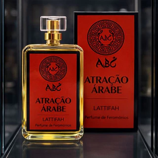 Perfume Árabe Masculino 100ml Atracao EDP Colonia Amadeirada Marcante Longa Fixacao Presente Homem