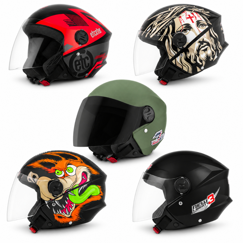 Capacete New Liberty 3 Three Pro Tork Diversos Modelos Modernos e Exclusivos