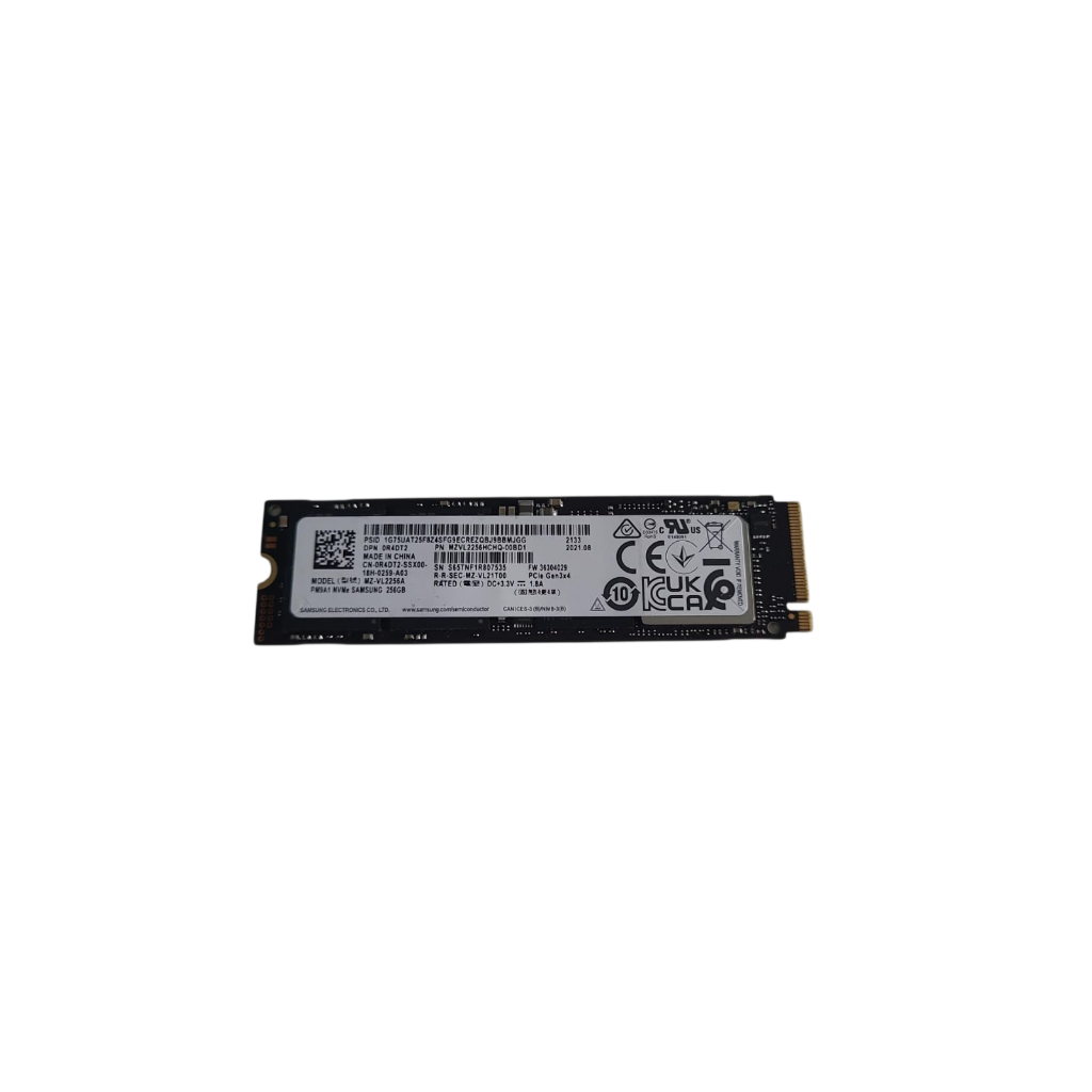 SSD NVME SAMUSNG MZ-VL2256A 256GB (ML461)