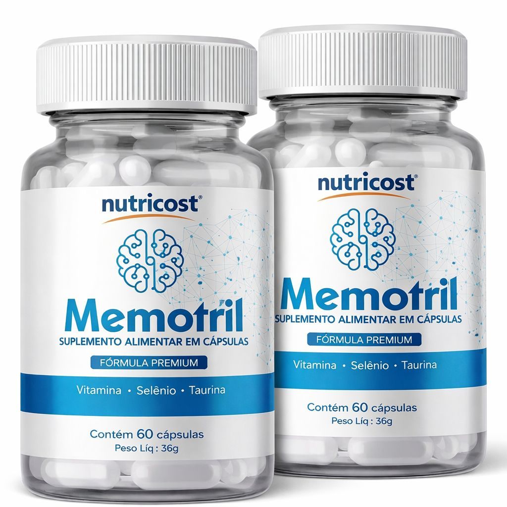 5 Memotril Nutricost Suplemento Natural para Memória | Shopee Brasil