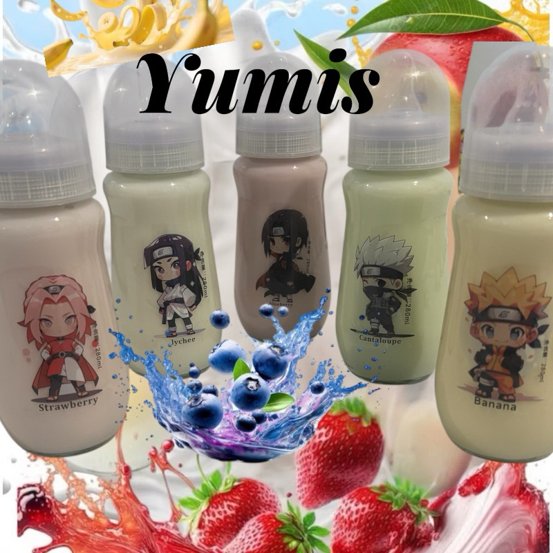 Yakult leite fermentado mamadeira 280ml (Manga, Morango e