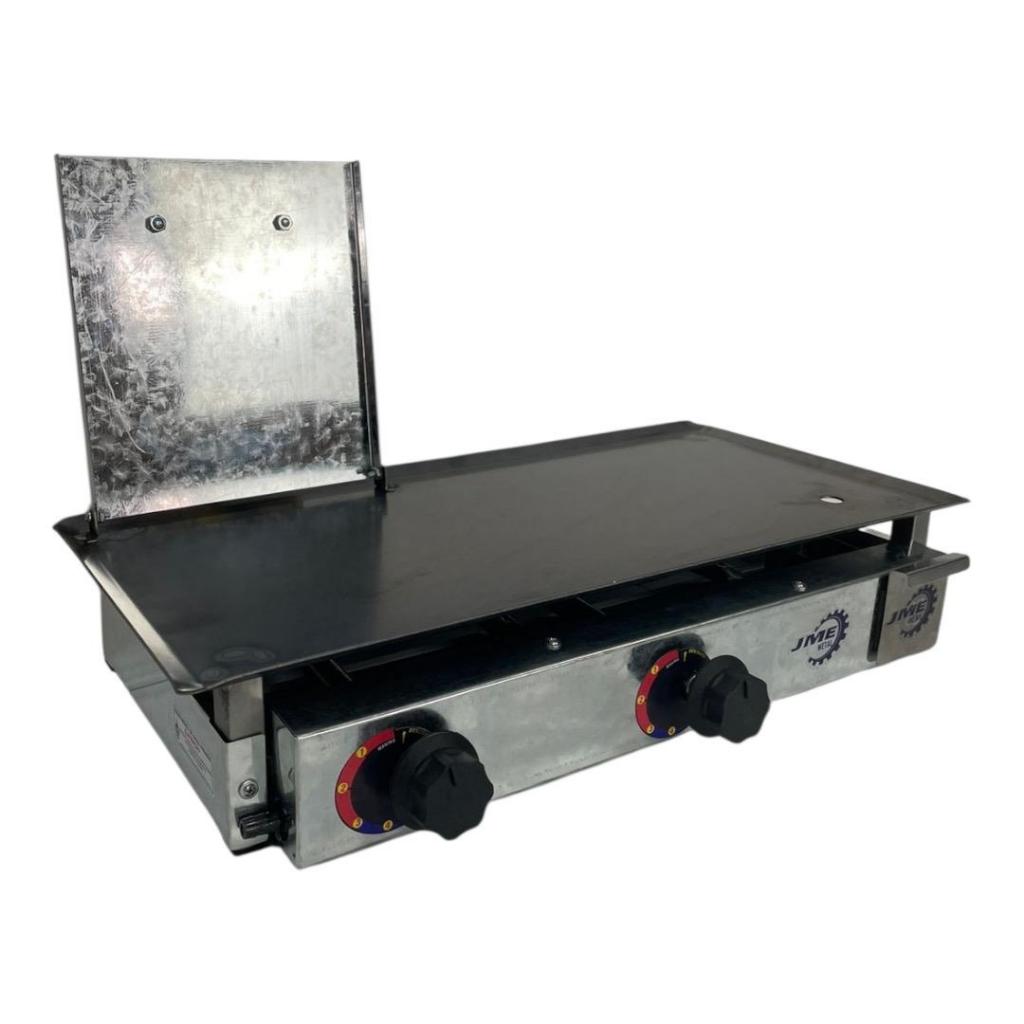 Chapa sanduicheira para Lanches 60x30 cm Premium Reforçada à