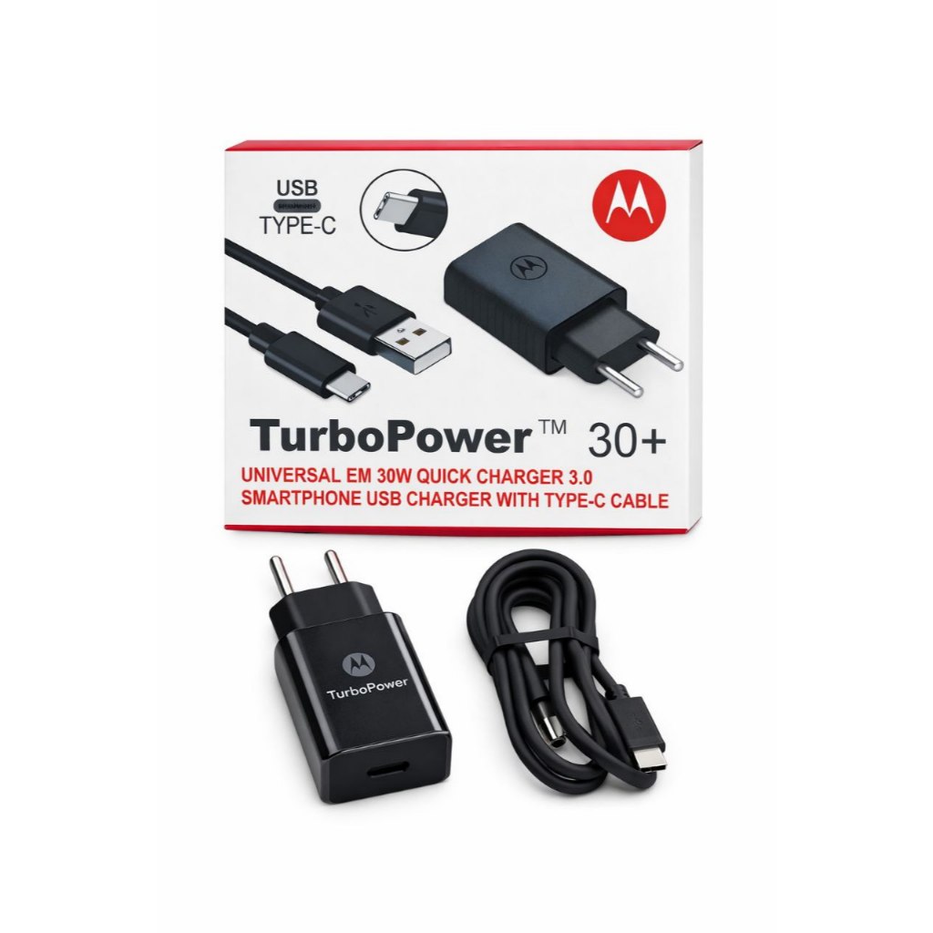 Kit Carregador Turbo de Celular Tipo C USB Fonte e Cabo Power Super ...