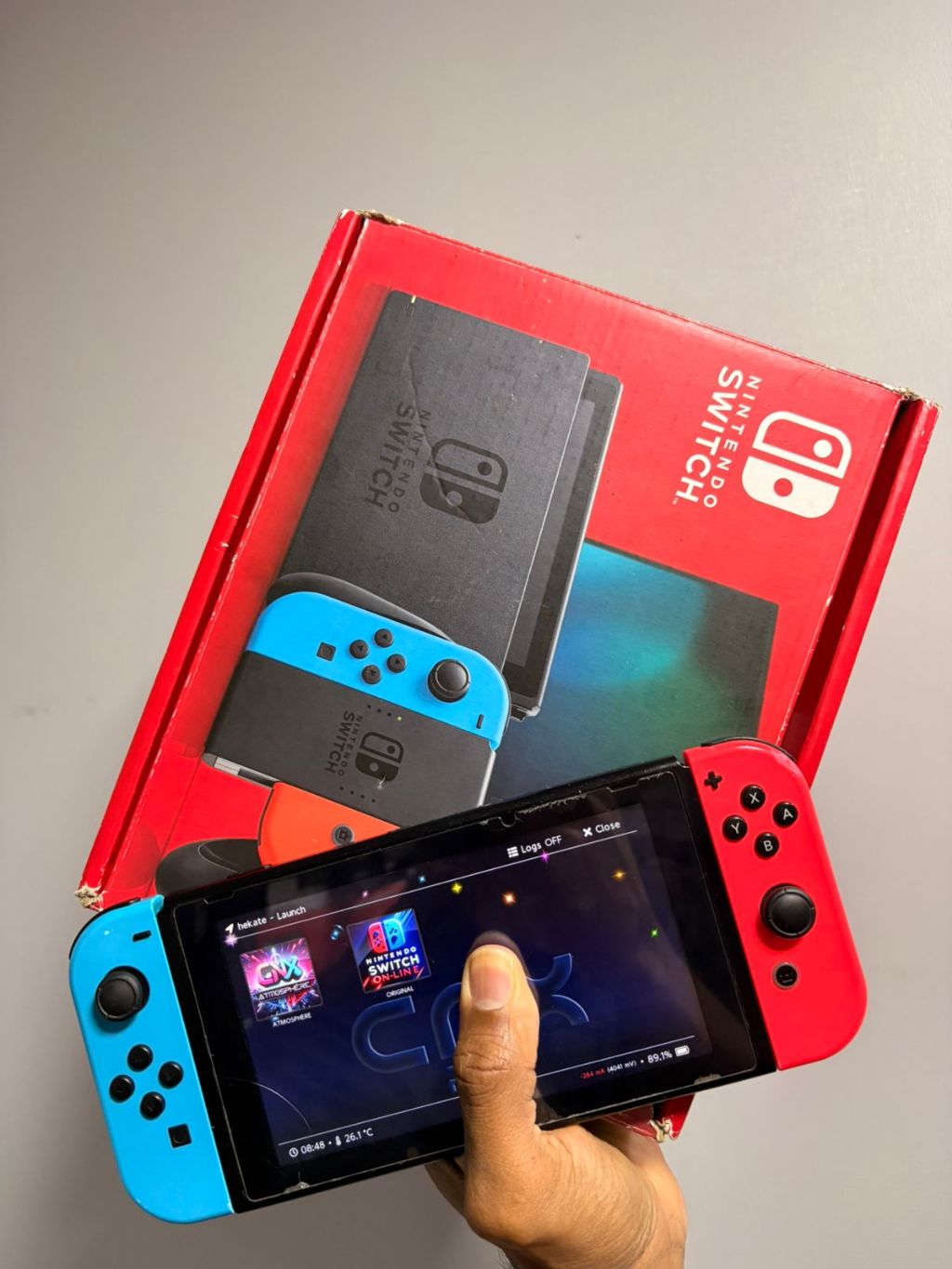 Nintendo Switch Desbloq Dualboot + Cartão MicroSD + Jogos