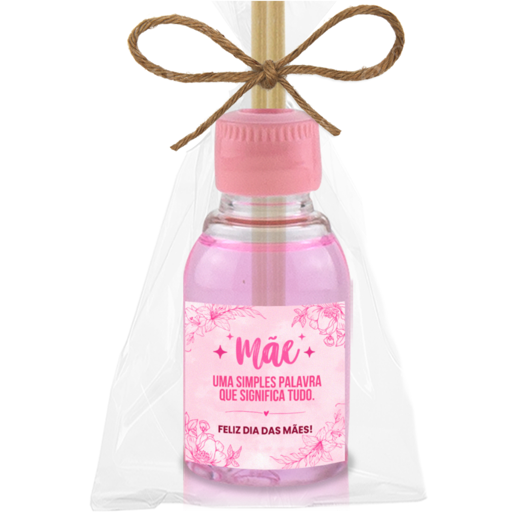Kit 40 | 50 Lembrancinha Aromatizador Difusor Dia das Mães 30ml | Empresa | Escola | Igreja | Mimo Cliente em Oferta na Shopee