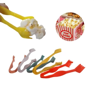 Kit 100 Pegadores Pinça Pipoca Gourmet Festa Doces Salgadinhos Buffet Plástico