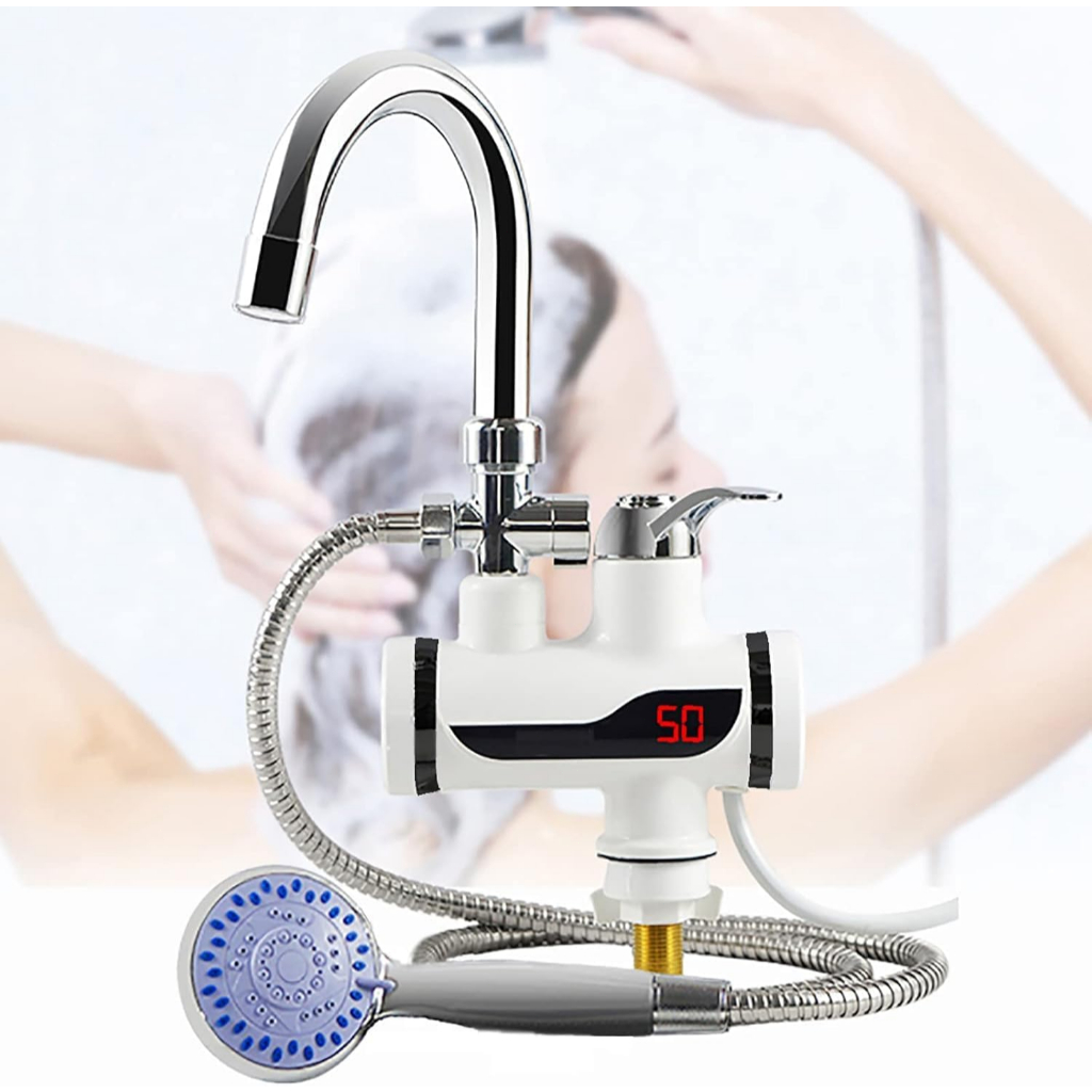 Chuveiro elétrico instantâneo, aquecedor de água, torneira de água ...