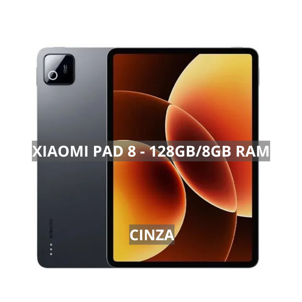 Tablet Xiaomi Pad 8 11.2 , Versão Global, Processador Snapdragon