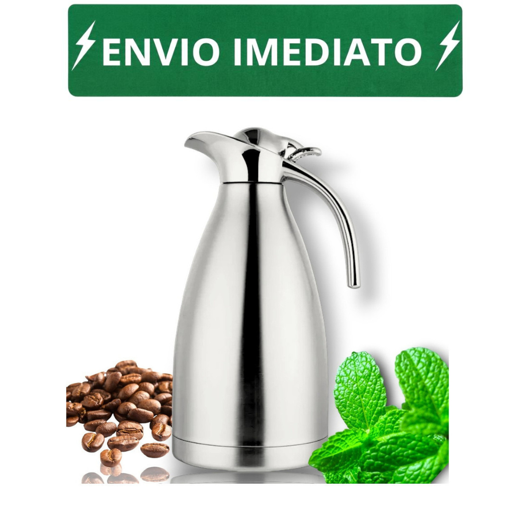 Garrafa Bule Termica Café Inox 1,5 Litros Europeia Clássica