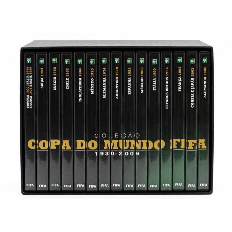 DVD Coleção Copa do Mundo FIFA (1930 - 2006) | Shopee Brasil