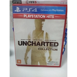 Uncharted The nathan Drake Collection PS4 midia fisico