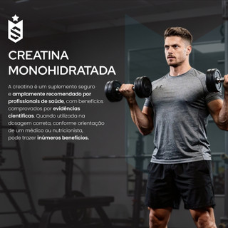 Creatina Monohidratada 500g 100% Pura Importada Soldiers Nutrition Suplemento Performance Muscular Força — foto 4 — Achou Levou Brasil