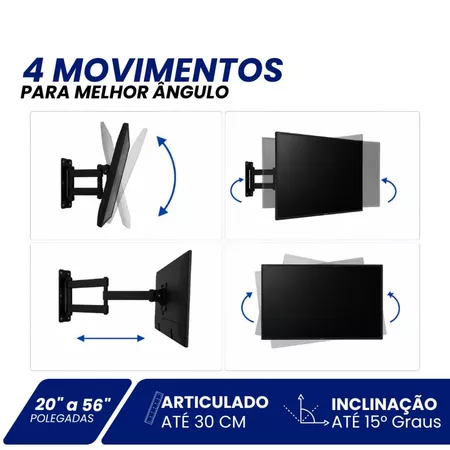 Suporte QS30 frontal