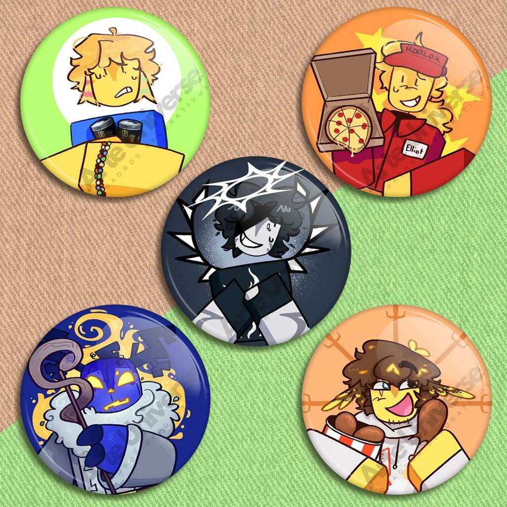 forsaken Botons roblox game personagens, broche forsaken roblox pins ...