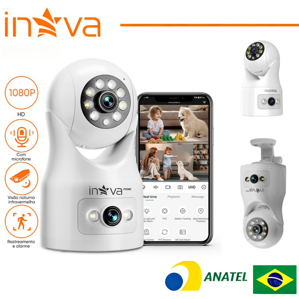 INOVA wifi camera night vision full HD 360o microphone audio baby ...