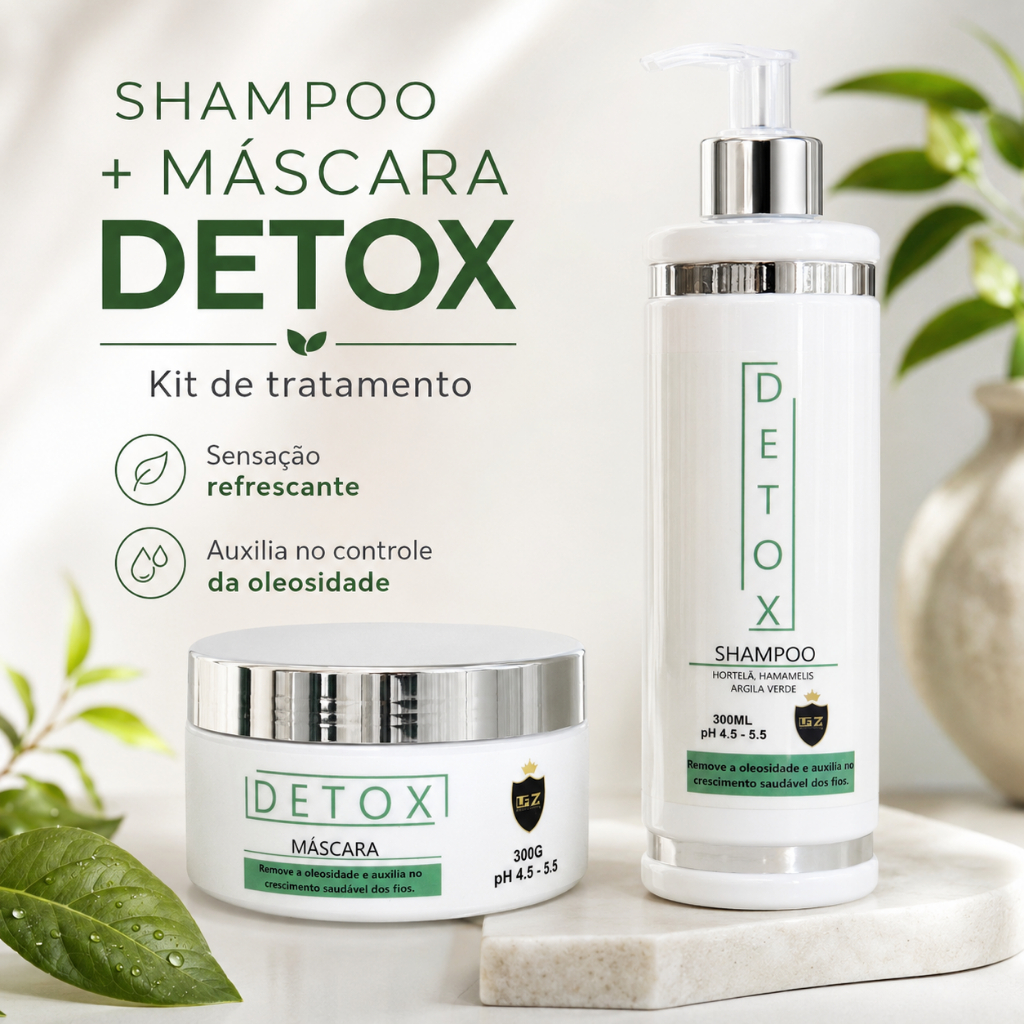 Kit Detox 300gr – Lafiuzaprofessional | Shopee Brasil