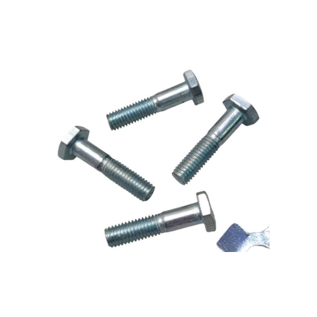 Flange da Coroa + Parafusos + Travas Shineray Jet 50 / Phoenix