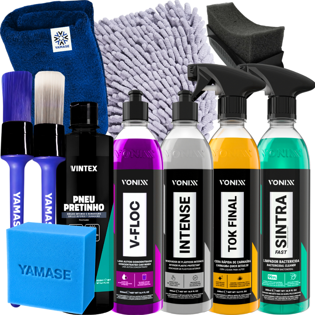 Kit Completo para Estética Automotiva Vonixx