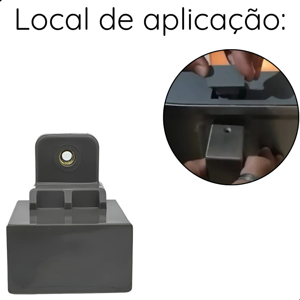 Suporte do Puxador da Porta Geladeira Electrolux Dfx42 Df36x
