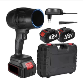 Soprador Turbo 2 Baterias 48V ou Mini USB Bivolt - Multiuso para Carro, Casa e Eletrônicos