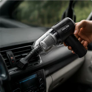 Aspirador de Pó Automotivo e Casa Sem Fio Portátil 3 em 1 Alta Potência 120W Recarregável USB