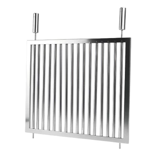 Grelha Uruguaia Parrilla Inox De Alta Qualidade Profissional Churrasco Premium