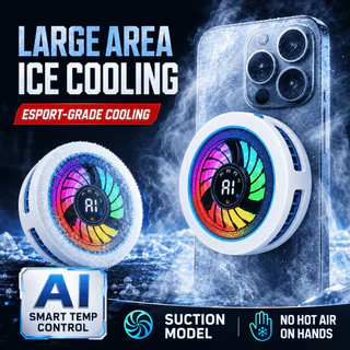 Ai Cooler Magnético +clip Traseiro E Luva Rgb Atinge Até -5°