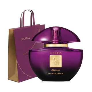 Novo Perfume Eudora Roxo Absolu Eau De Parfum 75ml C/ Sacola