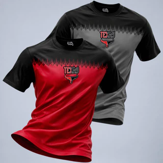 Kit 2 Camisetas Dry Fit Masculina Academia Treino Corrida Crossfit Esportiva Respirável