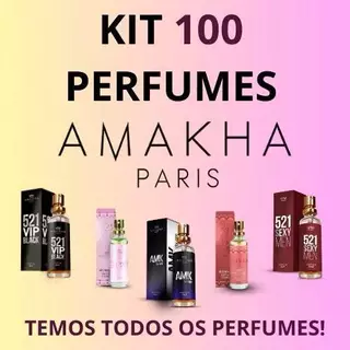 KIT 100 PERFUMES AMAKHA PARIS