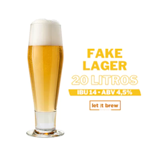 Kit De Insumos / Receita Fake Lager 20l - Cerveja Artesanal