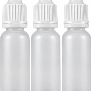 Frasco Plastico Conta Gotas - 20 Ml - 2000un - Tampa Lacre