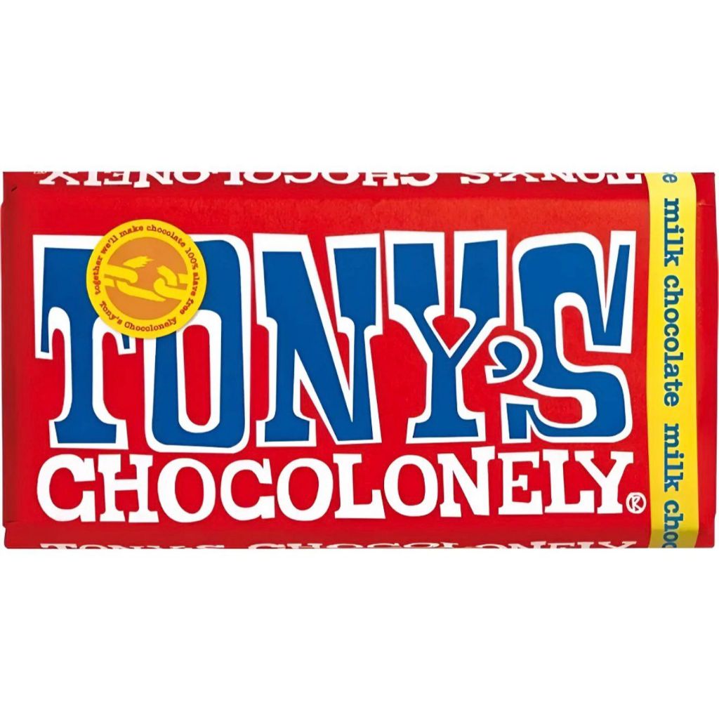 Chocolonely Tony´s Chocolonely Chocolate Ao Leite 180 G | Shopee Brasil