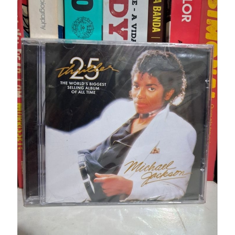 CD Michael Jackson Thriller 25 anos ORIGINAL/LACRADO | Shopee Brasil
