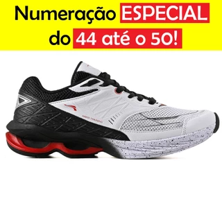 Tênis Esportivo Masculino Original Tamanho Especial 44 45 46 47 48