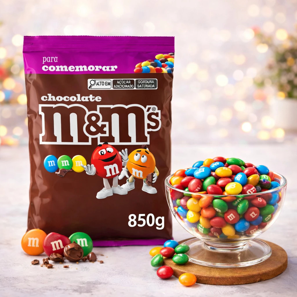 Chocolate M&M's ao Leite 132g em Promoção na Shopee Brasil 2026