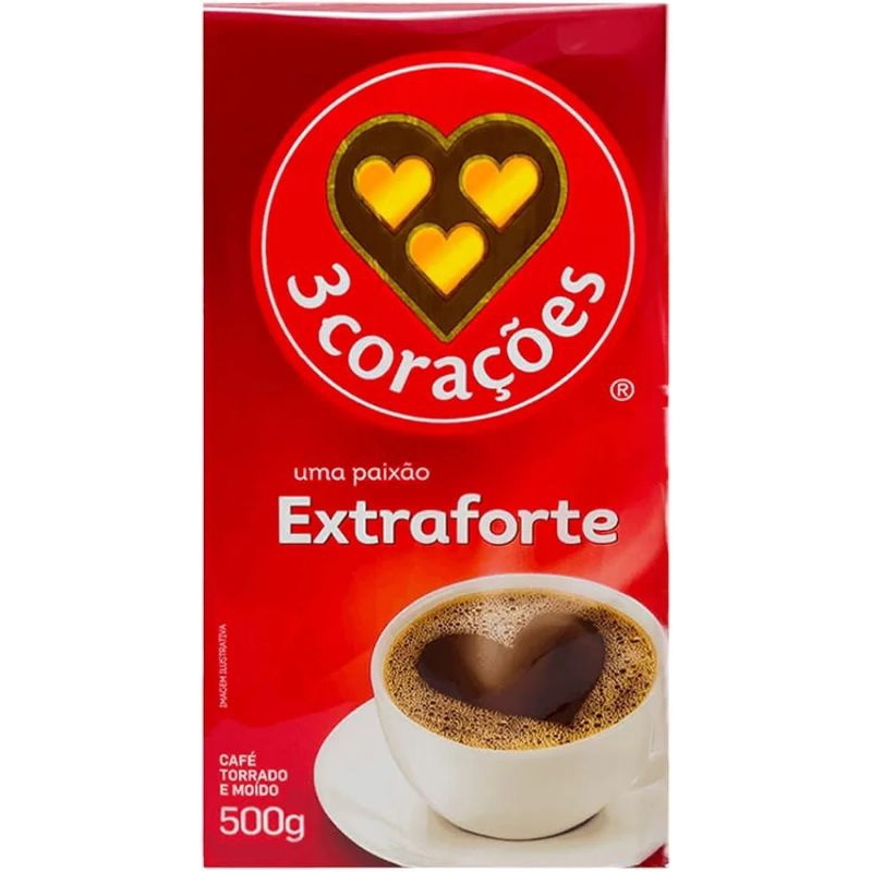 café três corações extraforte 500g PROMOÇÃO | Shopee Brasil