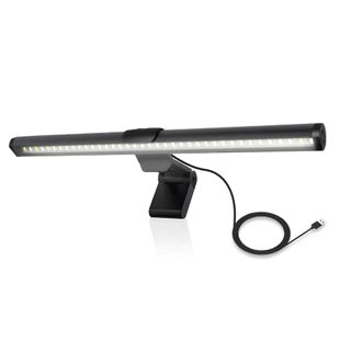 Luminária de Mesa Suspensa para Monitor LED Toque Inteligente e Ajuste de Brilho