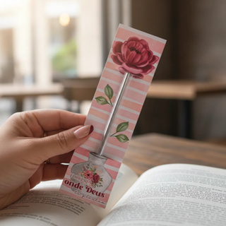 20 Canetas Com Cartão Mulher Virtuosa Lembrancinha Brinde Dia da Mães Trabalho em Oferta na Shopee