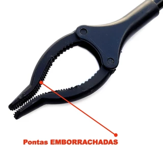 Pegador de Objetos Muito Leve Garra Mão Mecânica 77cm Em Alumínio e Plástico ABS