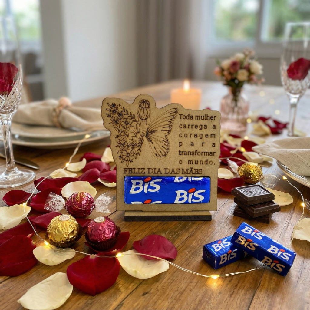 Dia das Mães Lembrancinha Mimo Dia Das Mães Presente Para Mãe Porta Bis Mimo em Oferta na Shopee